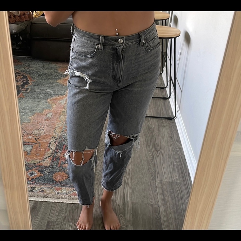 American Eagle mom jeans